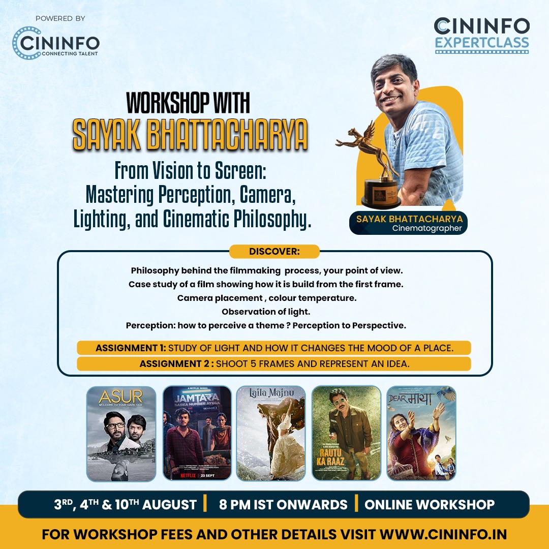 From Vision to Screen: Mastering Perception, Camera, Lighting, and Cinematic Philosophy by Sayak bhattacharyas