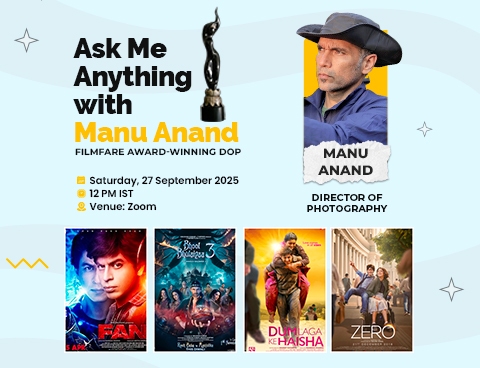Ask Me Anything with Award-Winning DOP Manu Anand