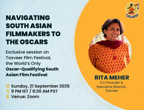 Navigating South Asian Filmmakers to the Oscars | Rita Meher (Tasveer Film Festival)